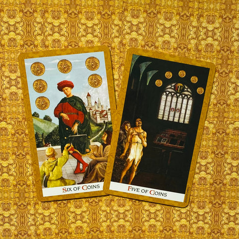 Golden Tarot cards US Games Systems