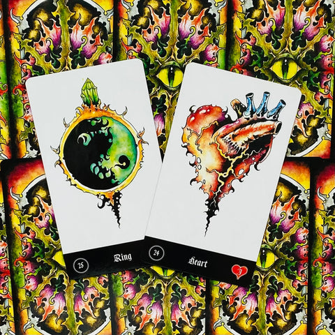 Malefique Lenormand Cards US Games Systems