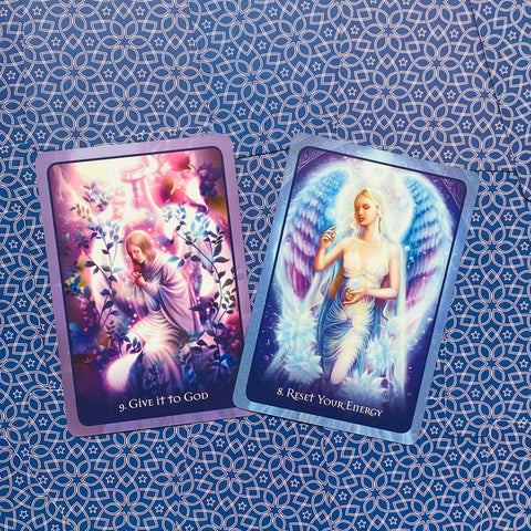 TeenAngel Oracle Cards taro cards Blue Angel