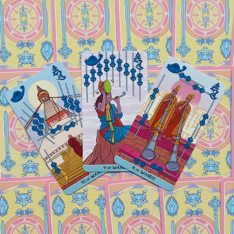 Siddhartha Tarot cards Lo Scarabeo