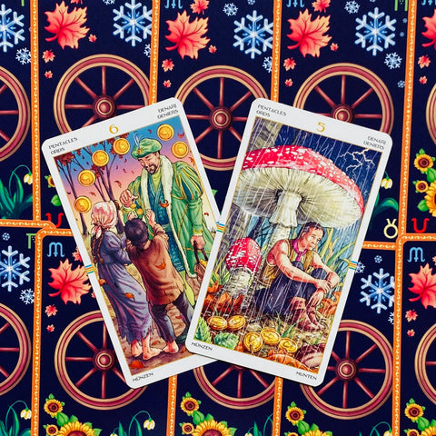 Wheel Of The Year Tarot cards Lo Scarabeo