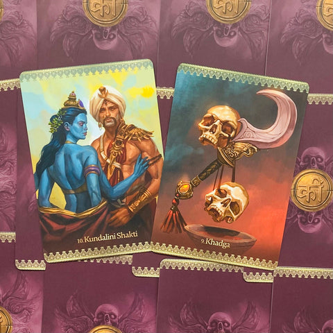 Kali Oracle cards Blue Angel
