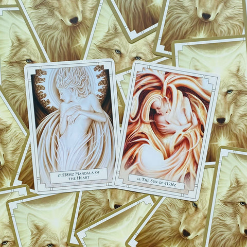 White Light Oracle cards Blue Angel