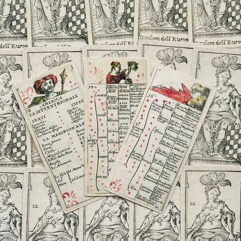 Tarocchino Montieri tarot cards Lo Scarabeo