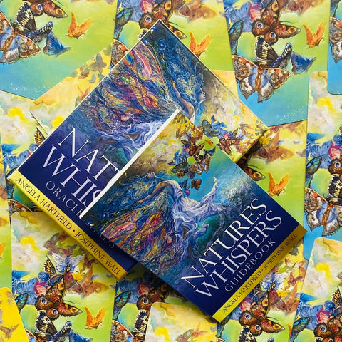 Natures Whispers Oracle Cards Blue Angel