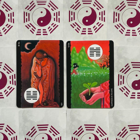 I-Ching of Love Oracle cards Lo Scarabeo