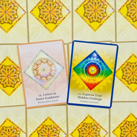 The Secret Language of Your Soul oracle cards Blue Angel