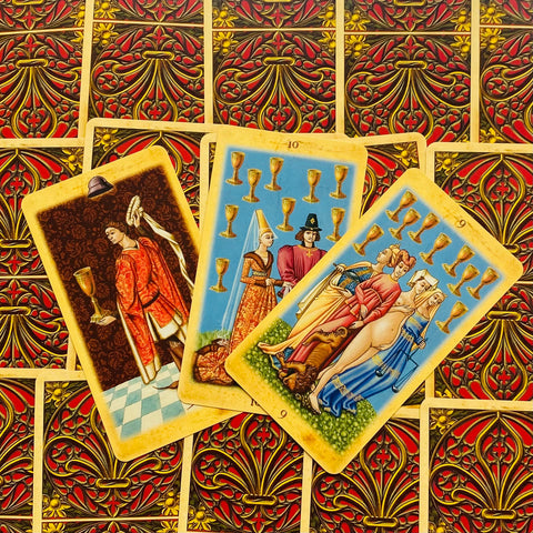 Medieval Tarot Cards Lo Scarabeo