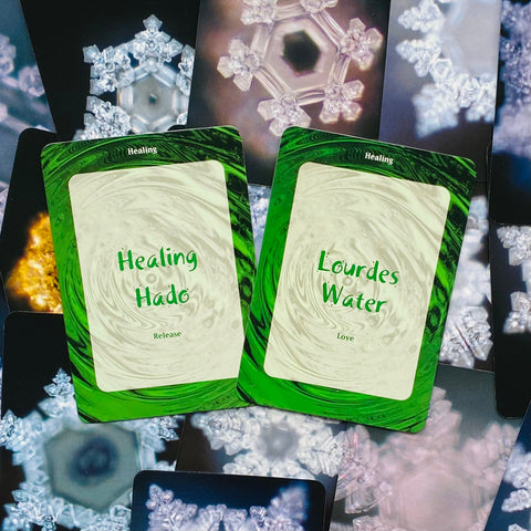 Water Crystal Oracle Cards Beyond Words