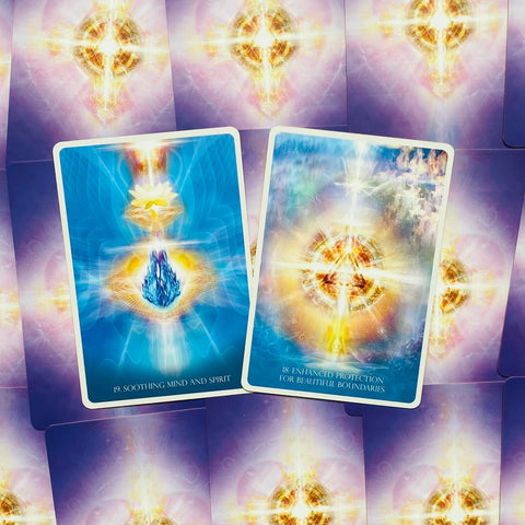 Angelic Lightwork Healing oracle Blue Angel