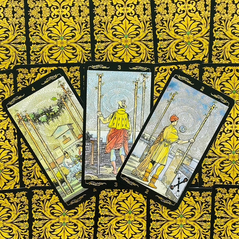 Golden Universal Tarot Cards Lo Scarabeo
