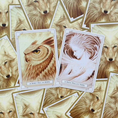 White Light Oracle cards Blue Angel