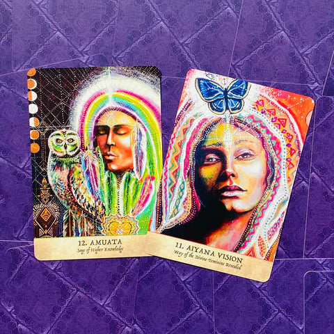 Earth Warriors Oracle cards Blue Angel