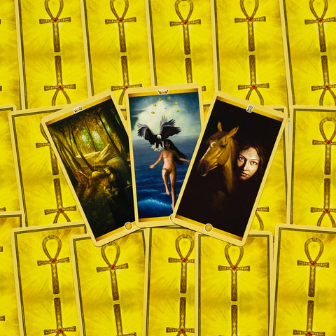 Tarot Of Sacred Feminine cards Lo Scarabeo