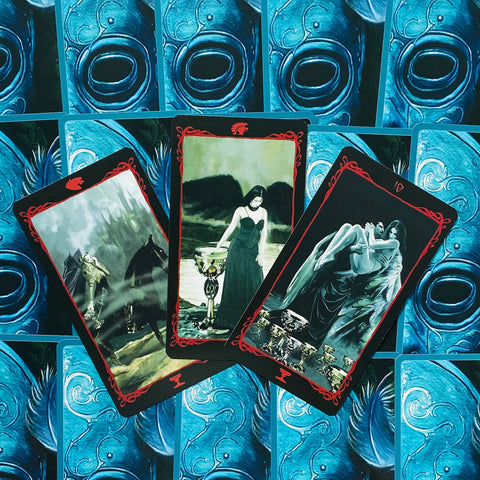 Dark Angels Tarot cards Lo Scarabeo