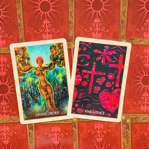 Magdalene Oracle cards Blue Angel