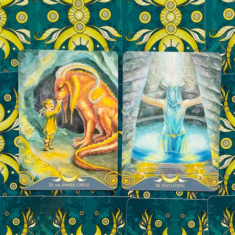 The Goddess Temple Oracle cards Lo Scarabeo