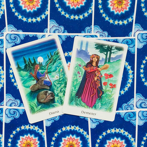 The Oracle Of The Goddess cards AGM