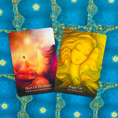 Sufi Wisdom Oracle Cards Deck Blue Angel