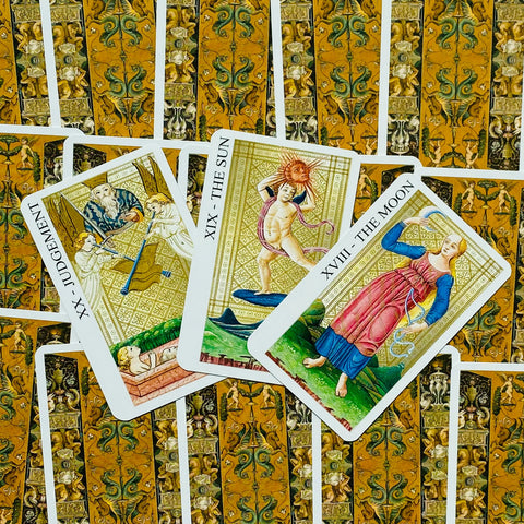 Visconti Mini Tarot cards Lo Scarabeo