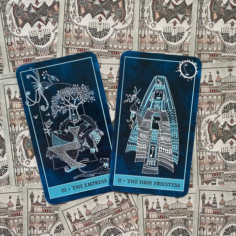 Tarot of Light and Shadow cards deck Watkins Publishing