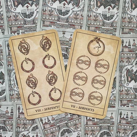 Tarot of Light and Shadow cards deck Watkins Publishing