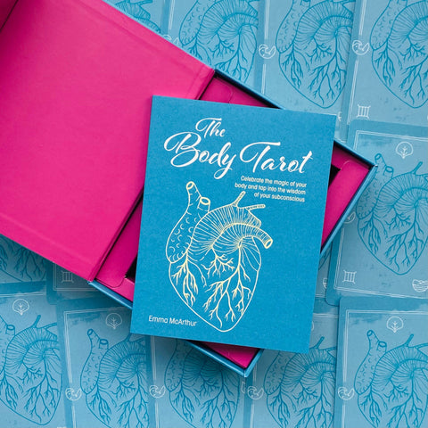 The Body Tarot Cards Cico Books