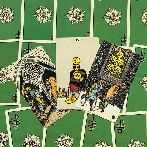 Smith Waite Borderless Tarot cards US Games Systems