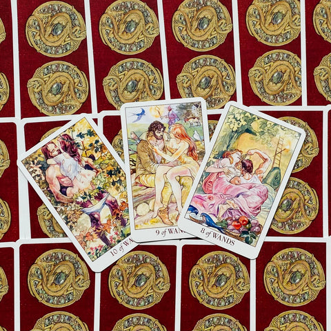 Mini Sexual Magic Tarot Cards Lo Scarabeo