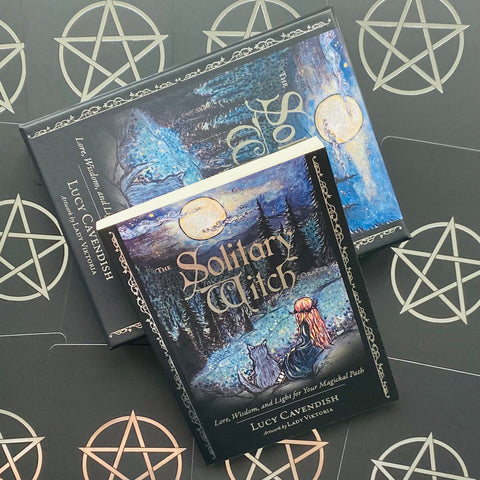 The Solitary Witch Oracle Cards Blue Angel