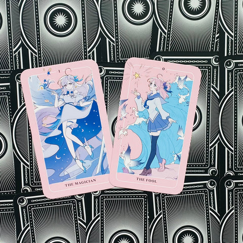 Anime Tarot Cards Simon Element