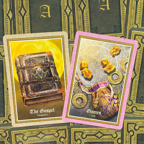 The Gospel of Aradia Oracle cards Blue Angel
