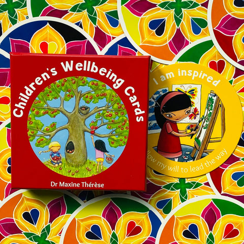 Childrens Wellbeing Spiritual cards Rockpool