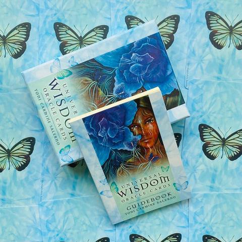 Universal Wisdom Oracle cards Blue Angel