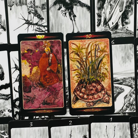 Tarot Of The Secret Forest cards Lo Scarabeo