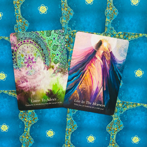 Sufi Wisdom Oracle Cards Deck Blue Angel