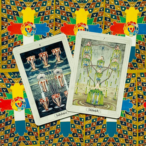 Aleister Crowley THOTH Standard Tarot cards AGM
