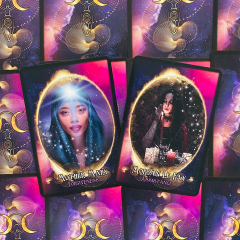 Priestess Codes Oracle Cards Solarus