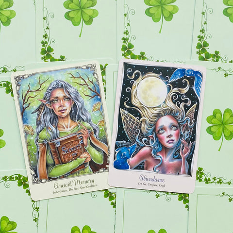Feary Temple Oracle Cards Blue Angel