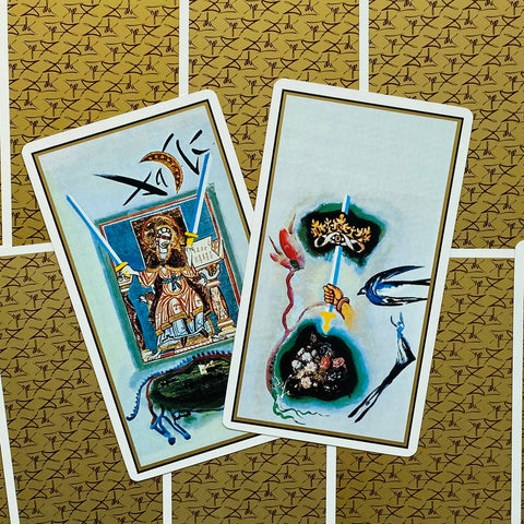Tarot Universal cards Salvador Dali Gold edition AGM