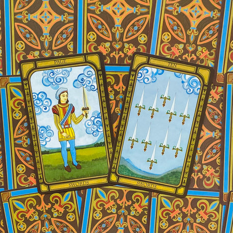 The Golden Tarot Cards Cico Books