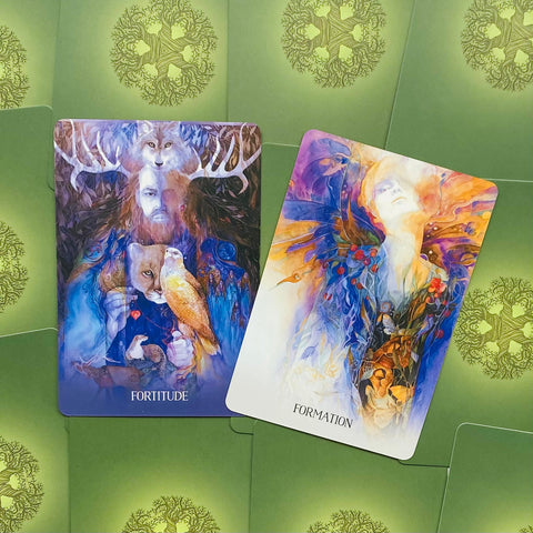 Sacred Earth Oracle cards Blue Angel