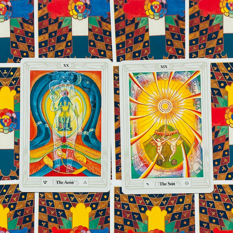 Crowley Thoth Large Tarot cards US Games Systems