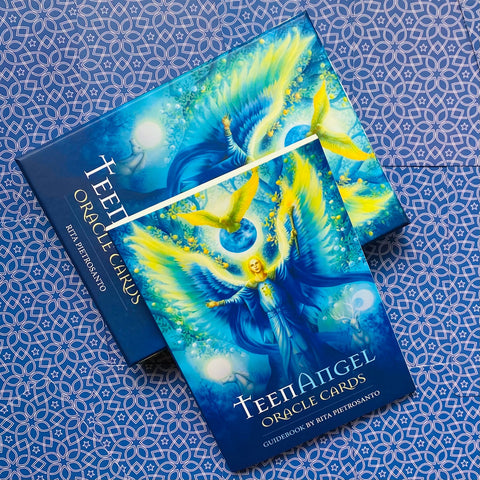 TeenAngel Oracle Cards taro cards Blue Angel