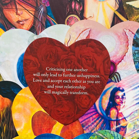 Lovers Oracle cards Blue Angel