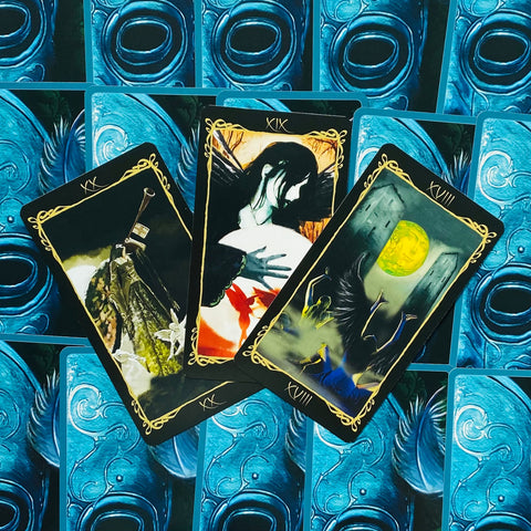 Dark Angels Tarot cards Lo Scarabeo