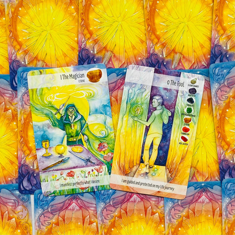 The Crystal Power Tarot Cards And Book Set Cico Books