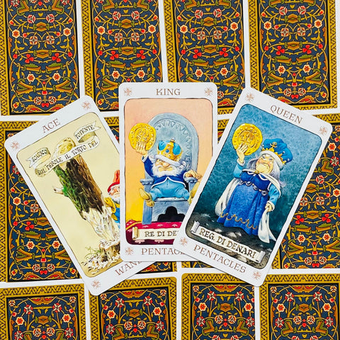 Tarot Of Gnomes cards Lo Scarabeo