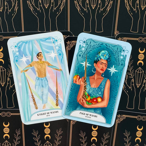 The Crystal Magic Tarot Cards Orange Hippo