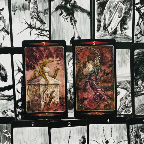 Tarot Of The Secret Forest cards Lo Scarabeo